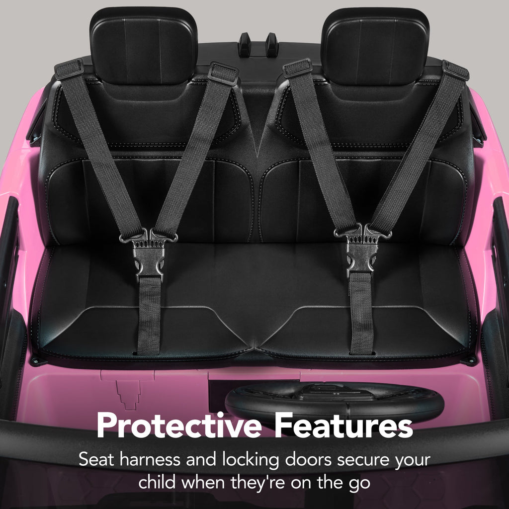 24V 2-Seater Licensed Range Rover Sport Ride-On Car w/ Parent Control