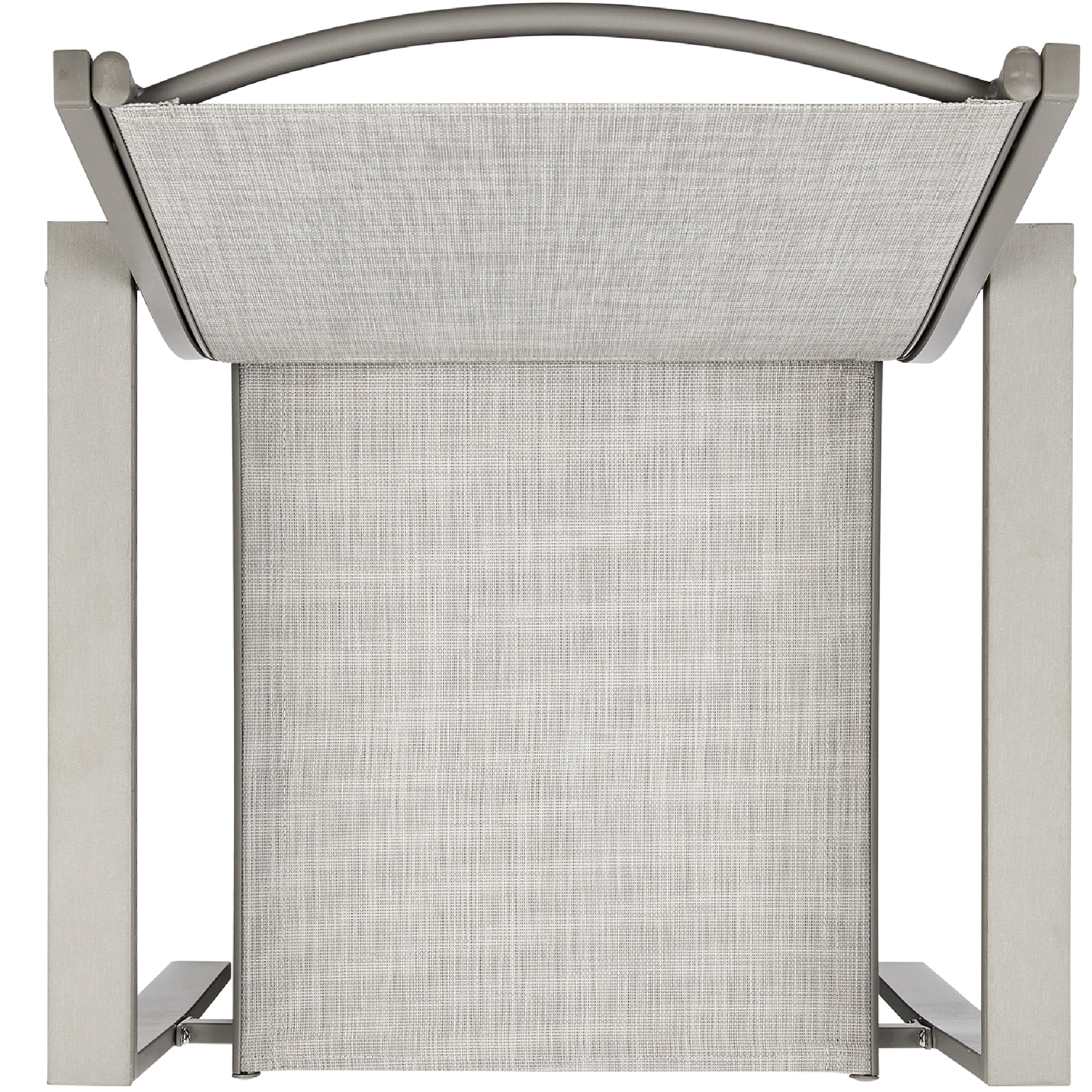 4-Piece Textilene Outdoor Conversation Set w/ Cushions, Table