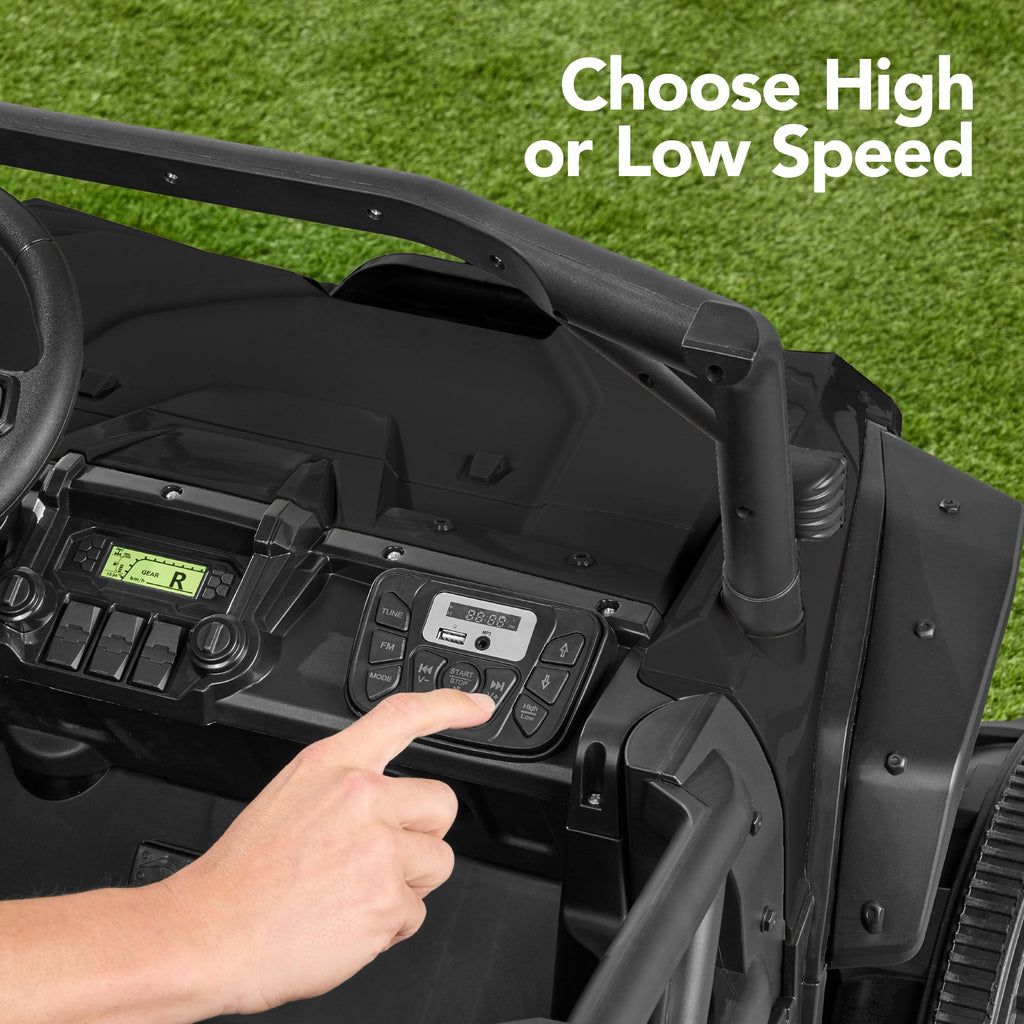 24V Kids Ride-On UTV Officially Licensed Honda Talon w/ Remote, LED Lights