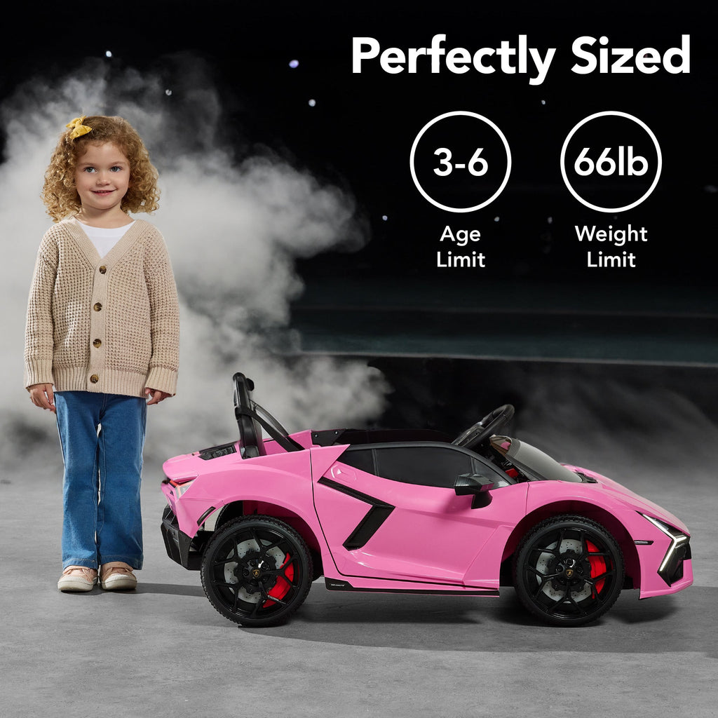 12V Kids Ride-On Car Officially Licensed Lamborghini Revuelto w/ Remote