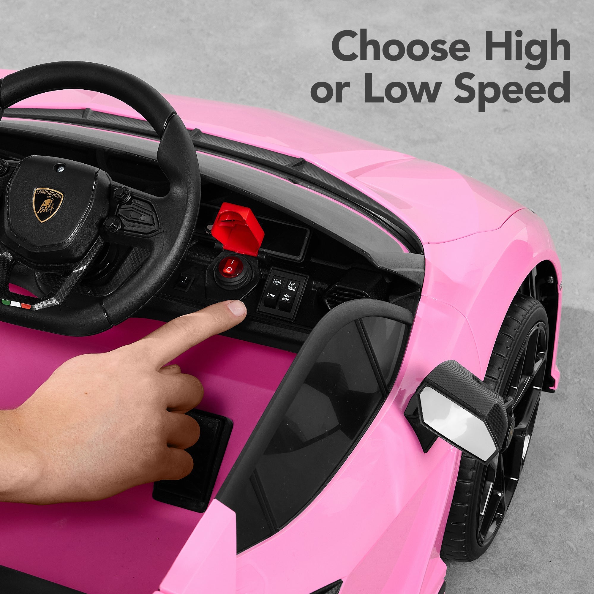 12V Kids Ride-On Car Officially Licensed Lamborghini Revuelto w/ Remote