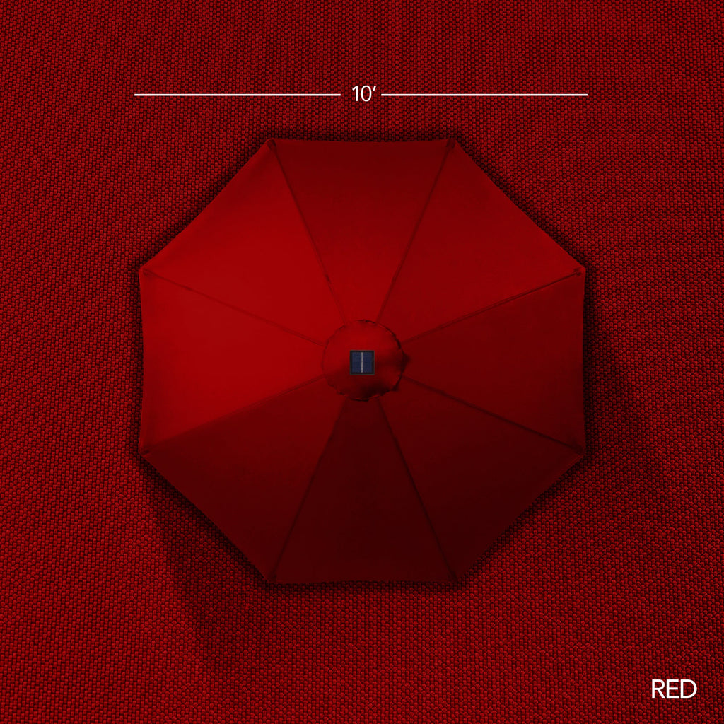 360 Rotating Cantilever Offset Patio Umbrella - 10ft