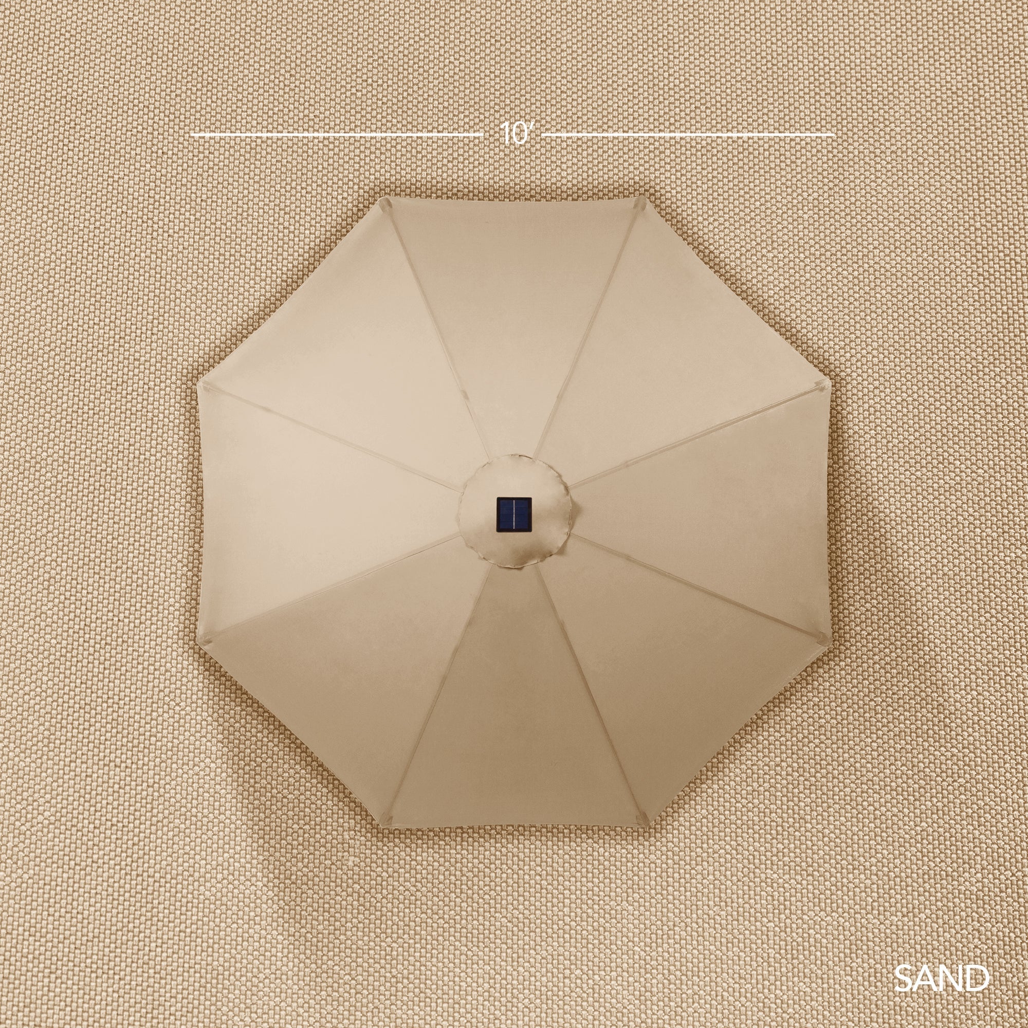 360 Rotating Cantilever Offset Patio Umbrella - 10ft